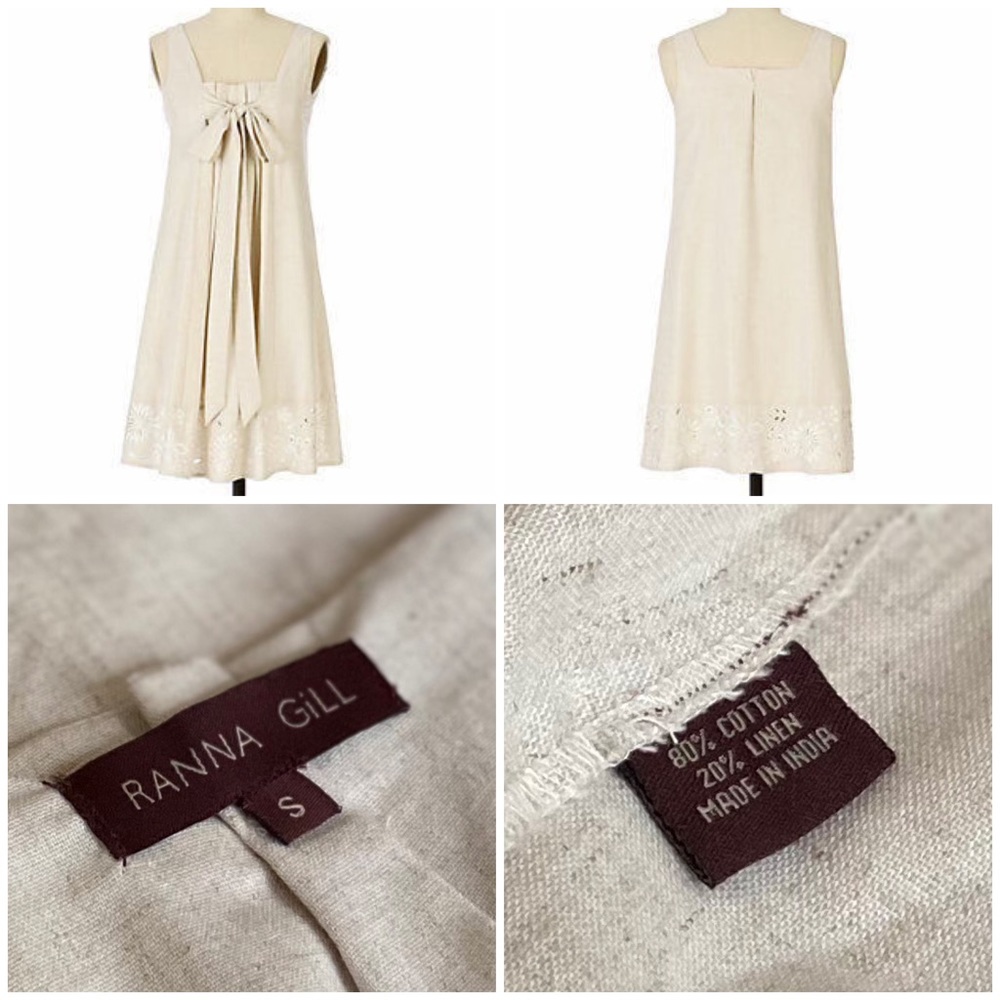 🌾 Anthropologie, Ranna Gill, Ice Memory Swing Dress - Picture 15 of 15